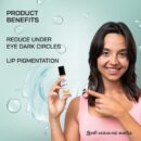 Lip & Under Eye  Roll-on for undereye Darkness removal & lip pigmentation - 10ml