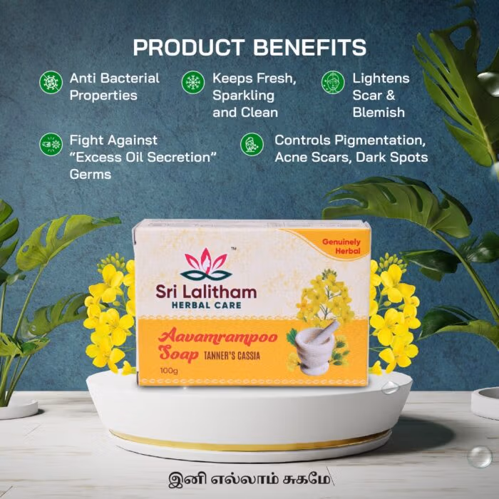 Aavamrampoo Soap- 100gm - Image 3