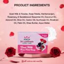 Goat Milk Rose Petal Soap- 100gm