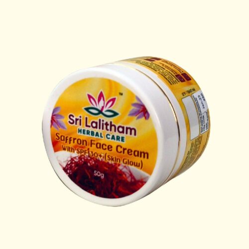 Saffron Face Cream with SPF 40+(Skin Glow)- 50gm