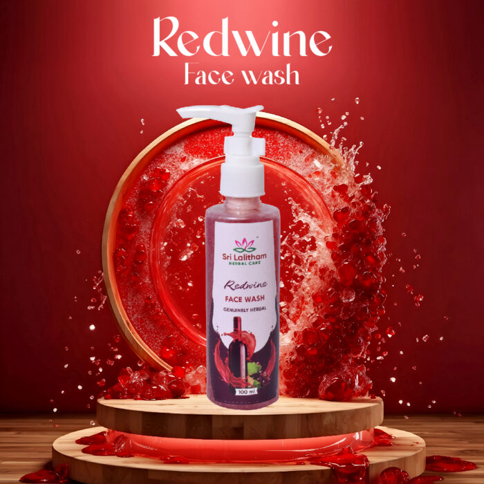 Enriched Red wine face Wash - Image 2