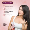 Hibiscus Shampoo with Natural conditioner- 100ml (21+ Herbs)