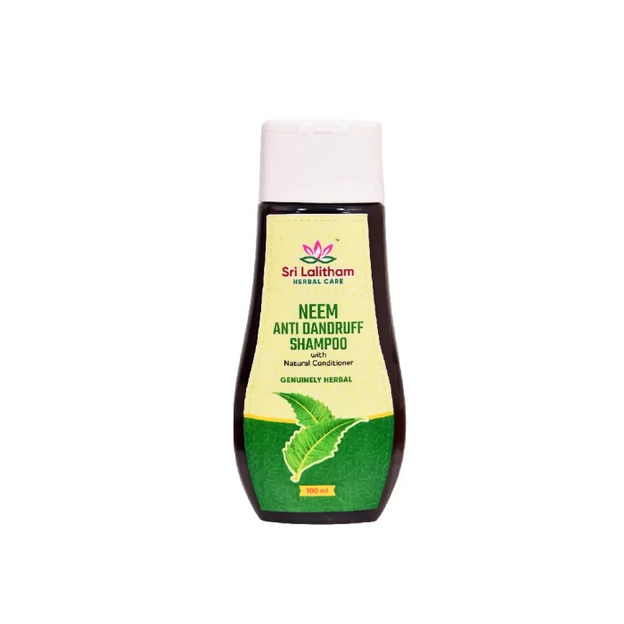 Neem Antidandruff Shampoo with Natural conditioner ( 21+herbs)- 100ml - Image 5