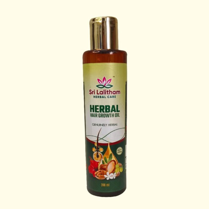 Herbal Hair Growth Oil- 200ml (40+Herbs) - Image 7