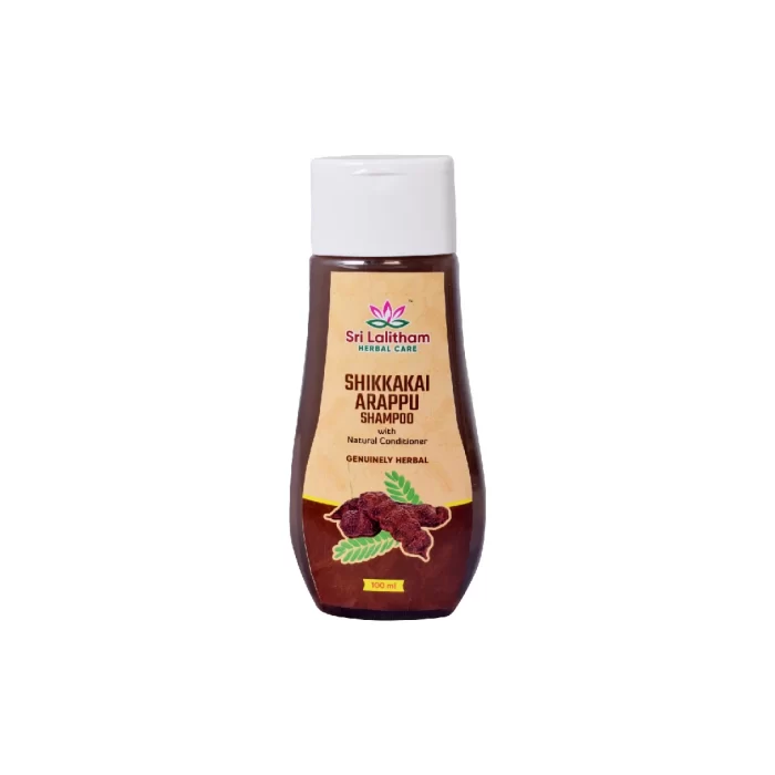Shikkakai Arappu Shampoo with Natural conditioner- 100ml ( 21+ Herbs) - Image 6